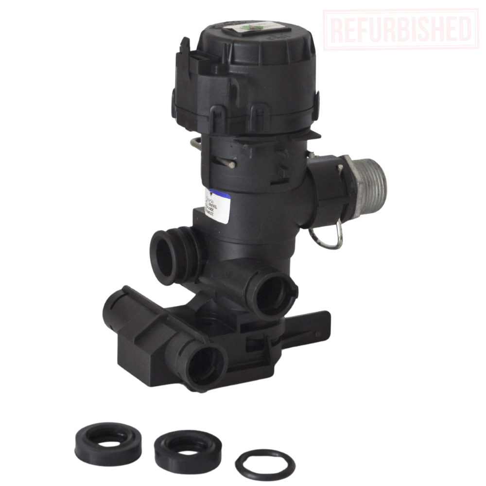 refurbished Vokera 20021496 3-way heating manifold and cartridge with 20017594 actuator