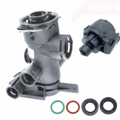 Vokera 10026508 3 way valve kit with manifold and 20024841 motor