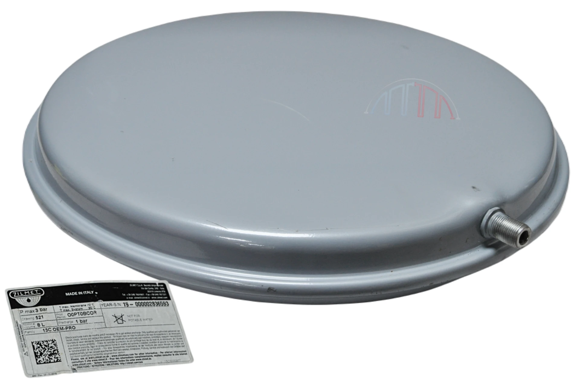 Ariston Boiler Expansion Vessel 8L 65104261
