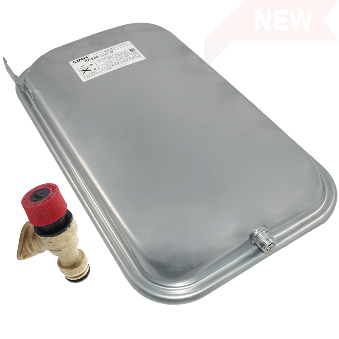 Alpha 1.023560 Expansion Vessel 8L with PRV