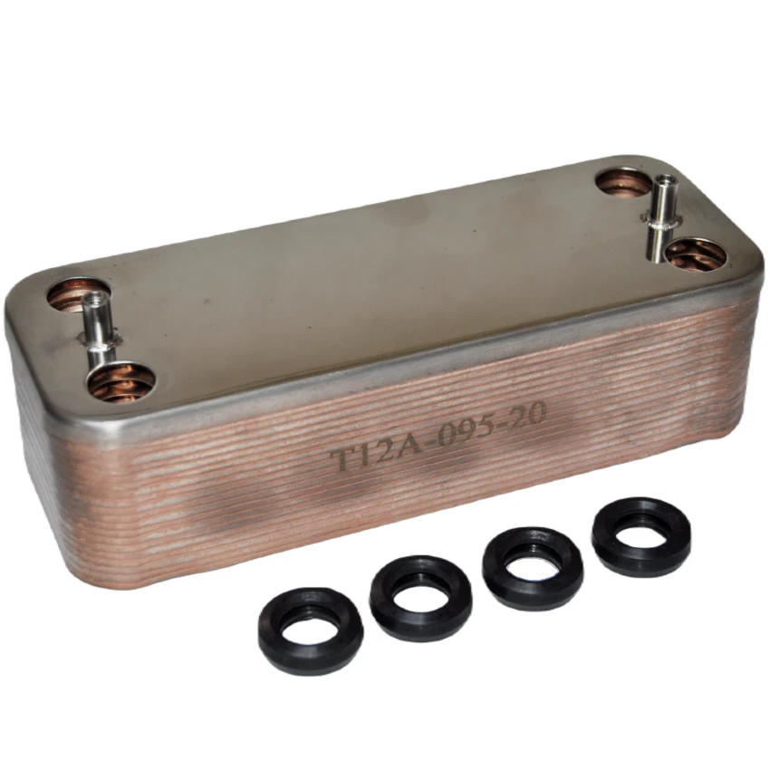 20 Plate Heat Exchanger 7828746 Viessmann 100 WB1C -- NEW