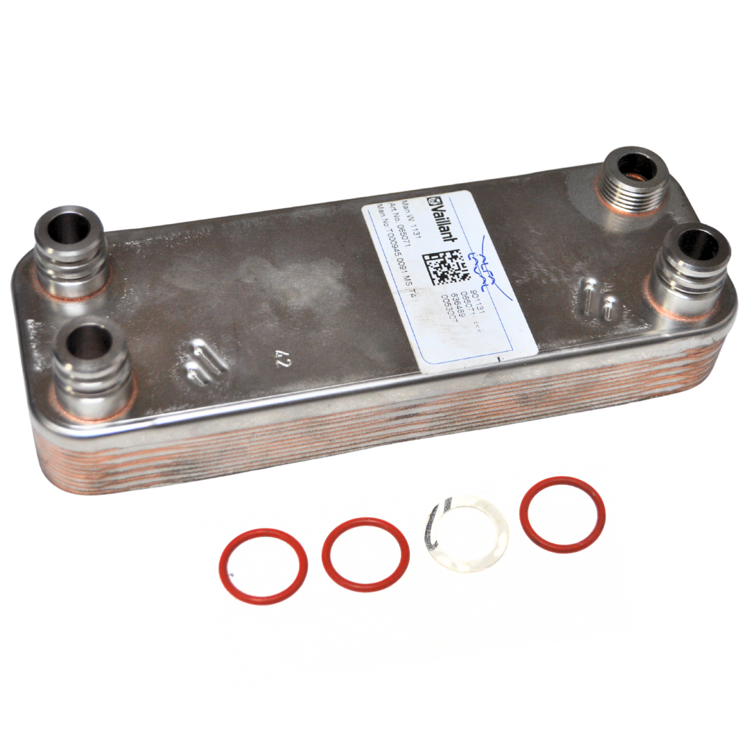 Vaillant DHW Heat Exchanger 065088 (12 plates)