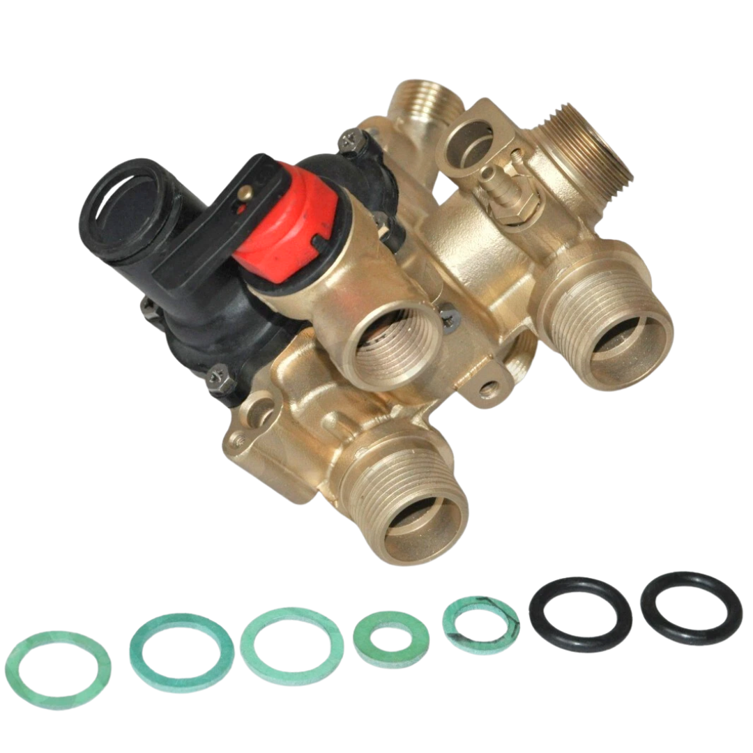 Vokera 10020439 heating manifold replacement for Linea Syntesi Hydra boilers