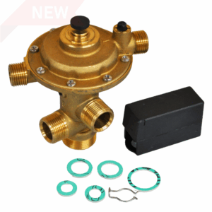 Ravenheat 5012049 3 Way Valve with Washers