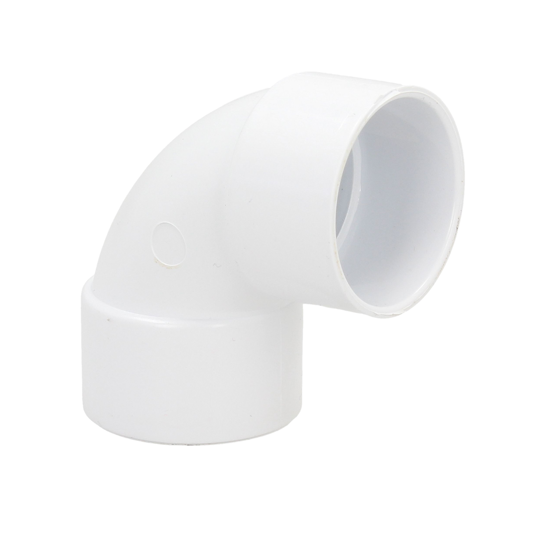 Solvent Weld Bend 90° 40mm White