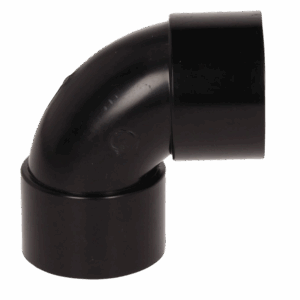Solvent Weld Bend 90° 50mm Black