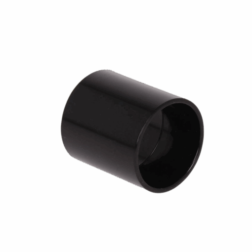 Image of Solvent Weld Straight Coupling 40mm Black