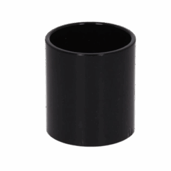Image of Solvent Weld Straight Coupler 50mm Black