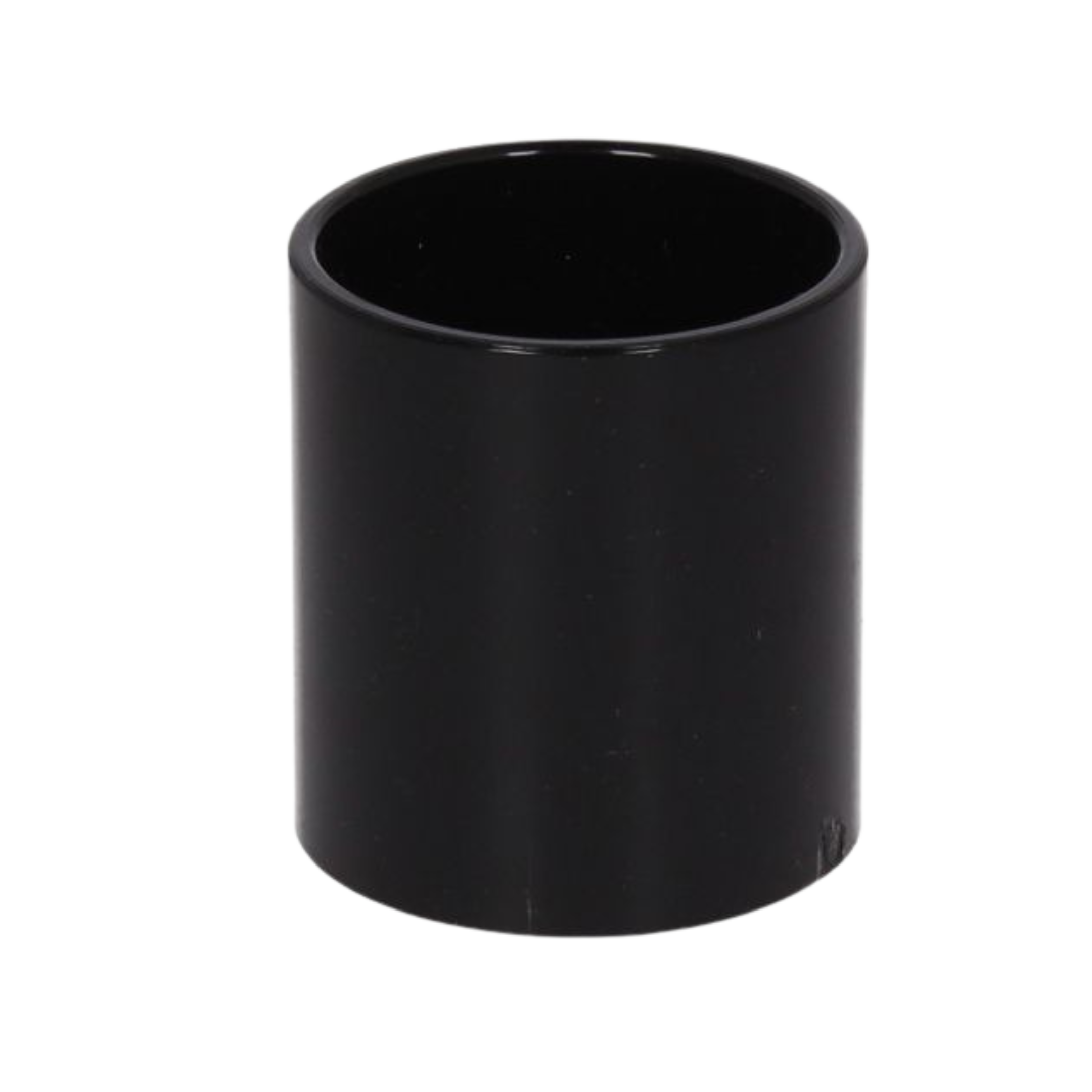 Image of Solvent Weld Straight Coupler 50mm Black