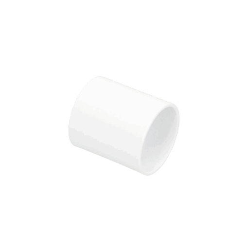 Image of Solvent Weld Straight Coupling 32mm White