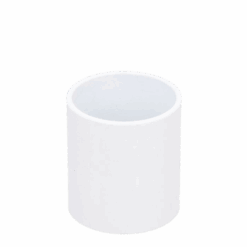 Solvent Weld Straight Coupler 40mm White
