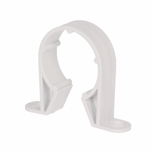 Image of Davant 40mm Solvent Weld Pipe Clip White
