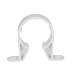 Image of Solvent Weld Pipe Clip 40mm White