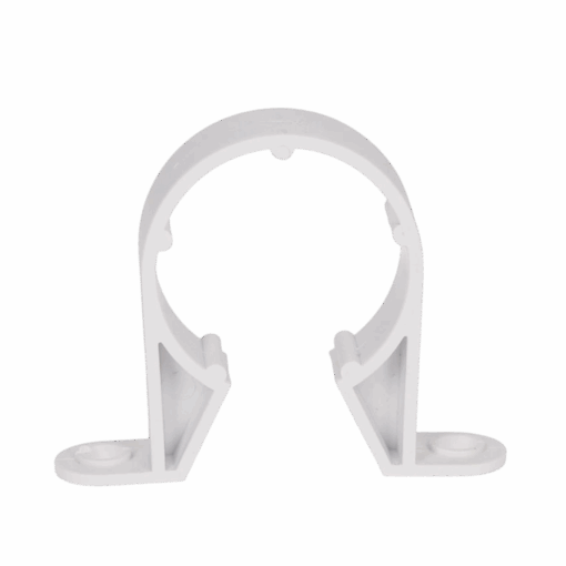 Image of Solvent Weld Pipe Clip 40mm White