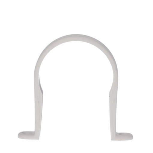 Image of Solvent Weld Pipe Clip 50mm White