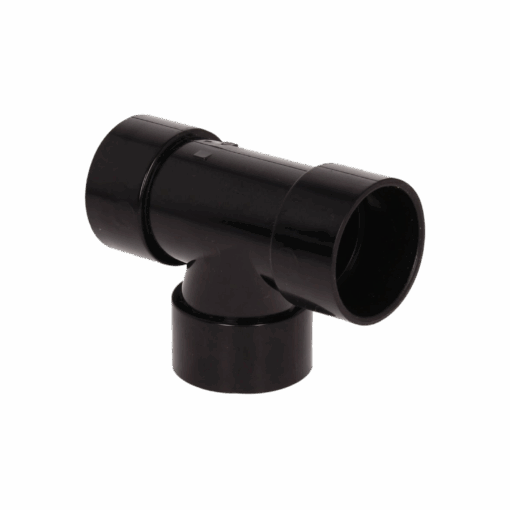 Image of 40mm 90 degree waste pipe tee