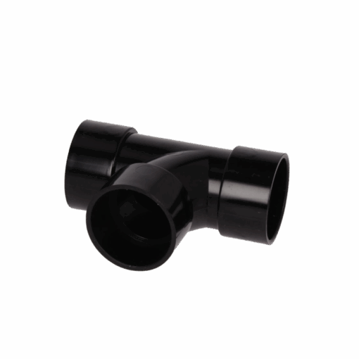 Image of Davant 40mm Solvent Weld Tee 90° Black