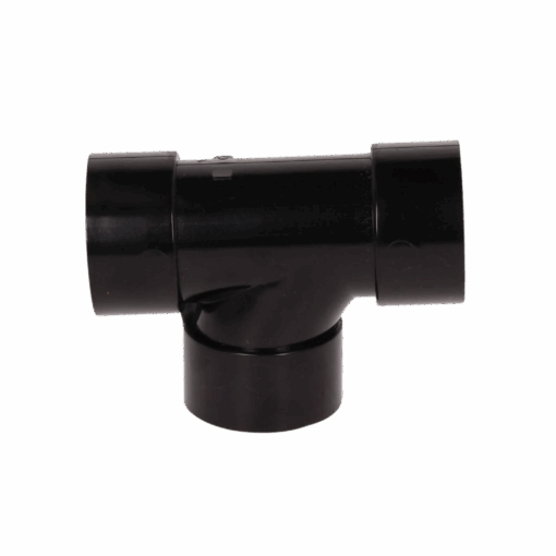 Image of Solvent Weld Tee 90° 40mm Black