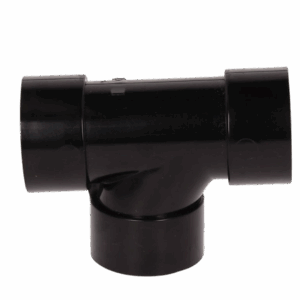 Solvent Weld Tee 90° 50mm Black