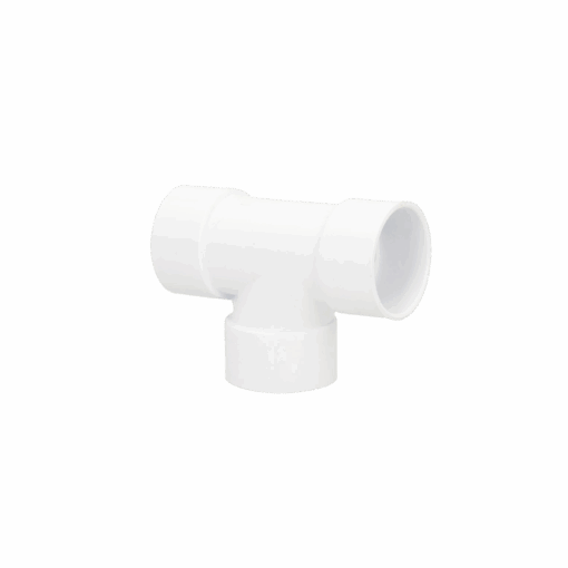 Image of 32mm Solvent Weld Tee 90° White