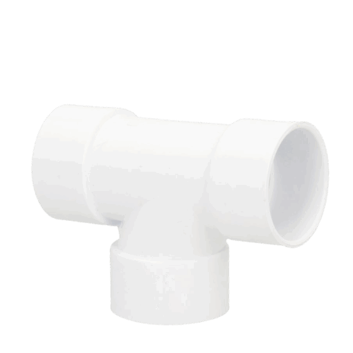 Image of 50mm white solvent weld fitting