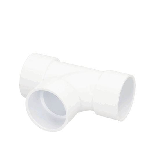 Image of Davant 50mm 90° Solvent Weld Tee White