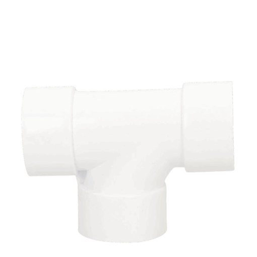 Solvent Weld Tee 90° 50mm White