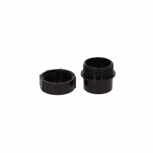 Image of 32mm black waste pipe plug