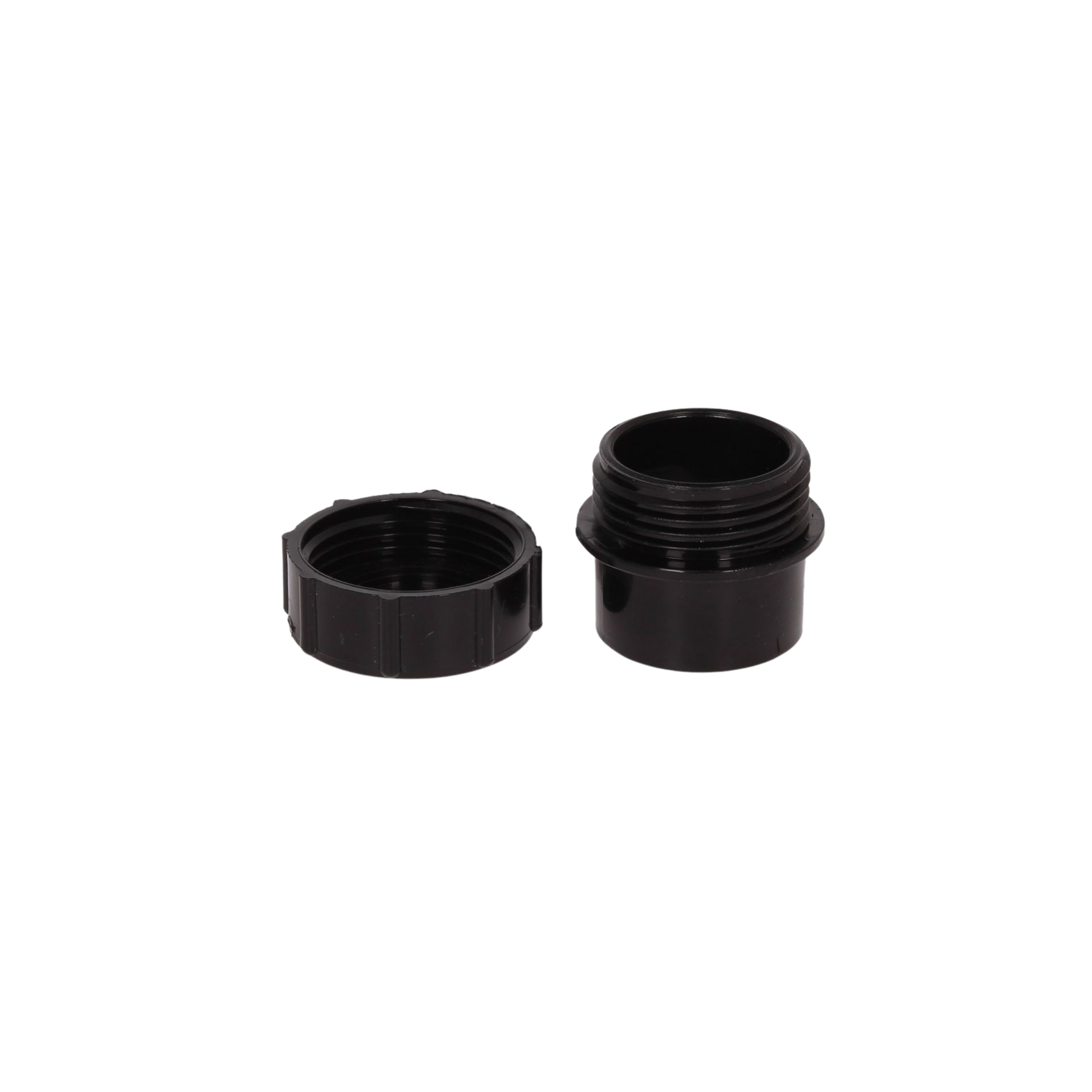 Image of 32mm black waste pipe plug