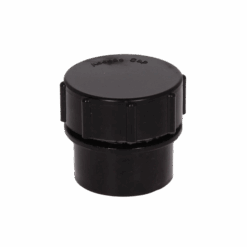 Solvent Weld Access Plug 40mm Black