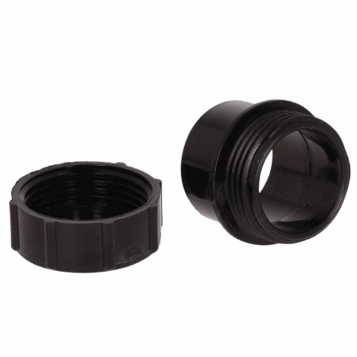 Image of 50mm black PVC access plug