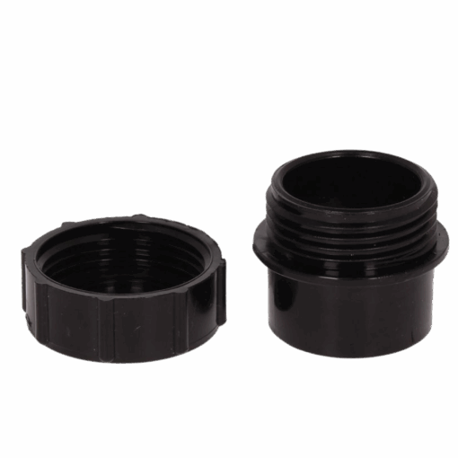 Image of Davant 50mm Solvent Weld Access Plug Black