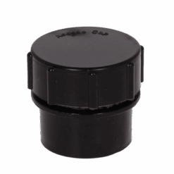 Solvent Weld Access Plug 50mm Black