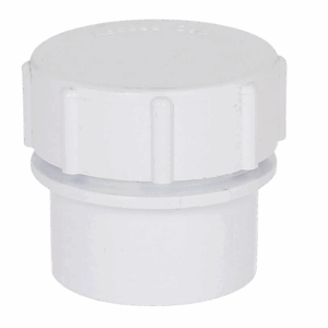 Solvent Weld Access Plug 50mm White