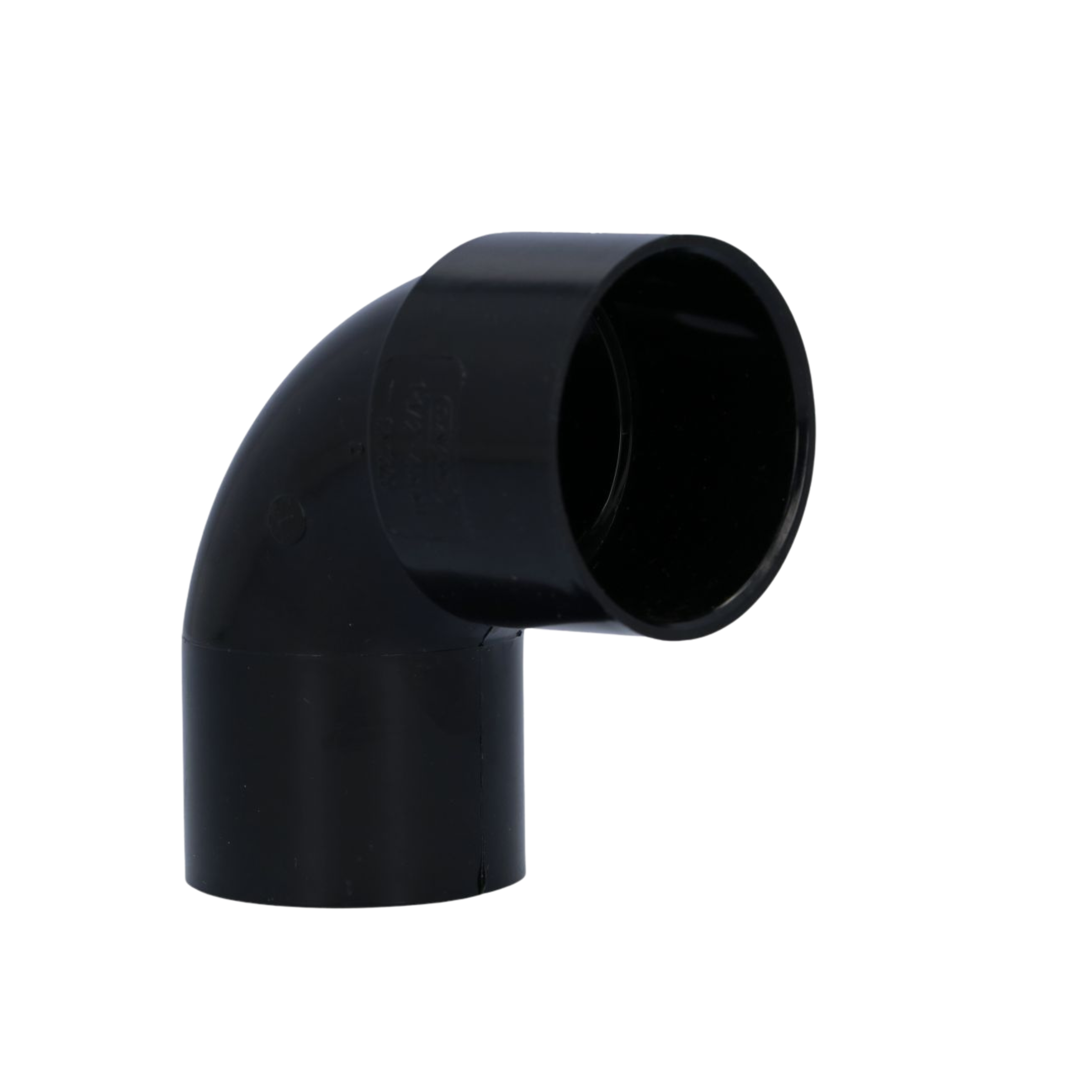 Image of Solvent Weld Sleeve Bend 90° 40mm Black
