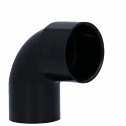Image of Solvent Weld Sleeve Bend 90° 50mm Black