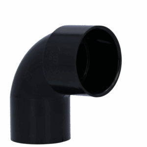 Solvent Weld Sleeve Bend 90° 50mm Black