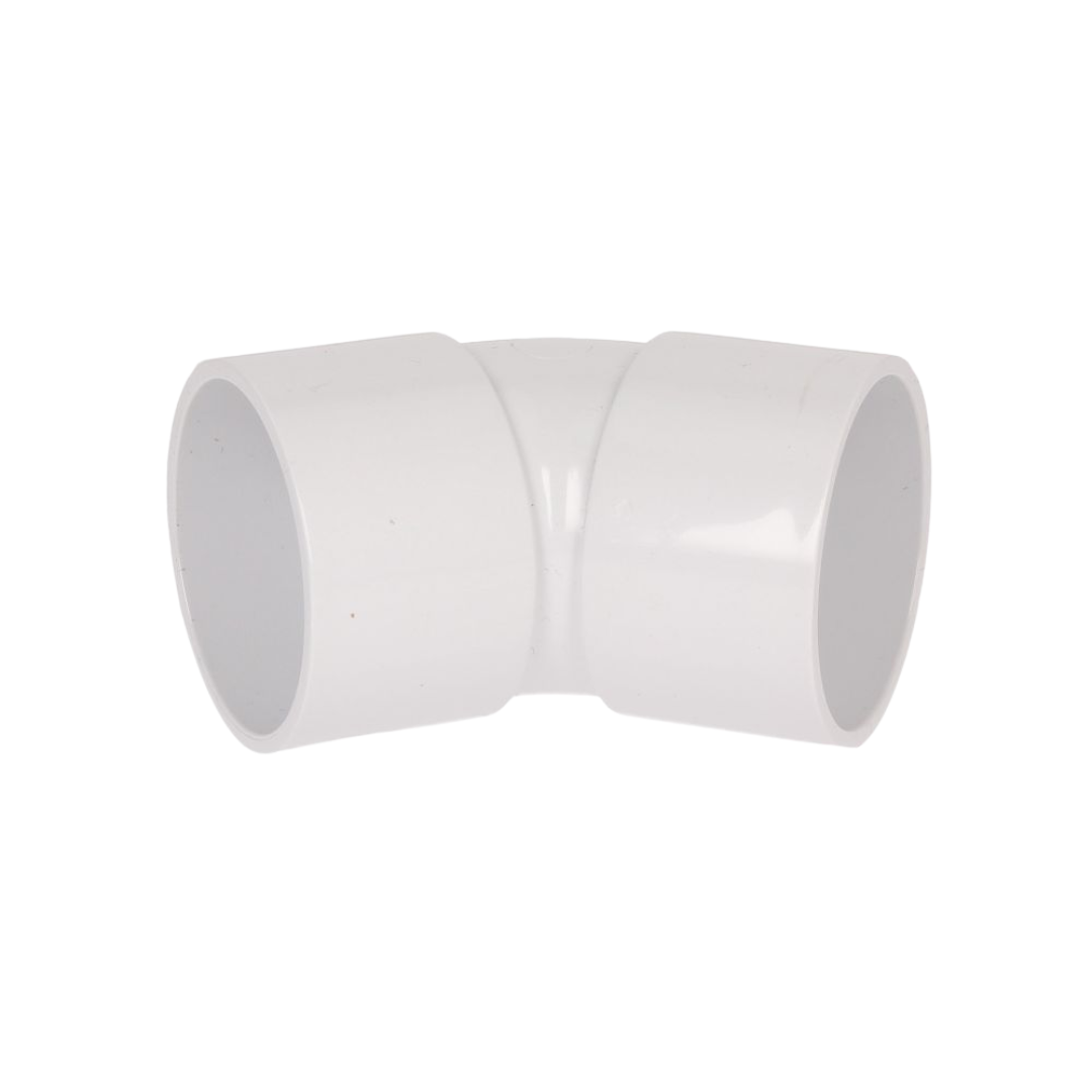 Image of Solvent Weld Bend 45° 32mm White