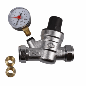 Evolve 15mm & 22mm Pressure Reducing Valve With Gauge
