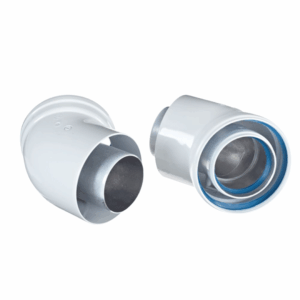 Baxi Multifit Pair Of 135 Degree Flue Bends 60/100
