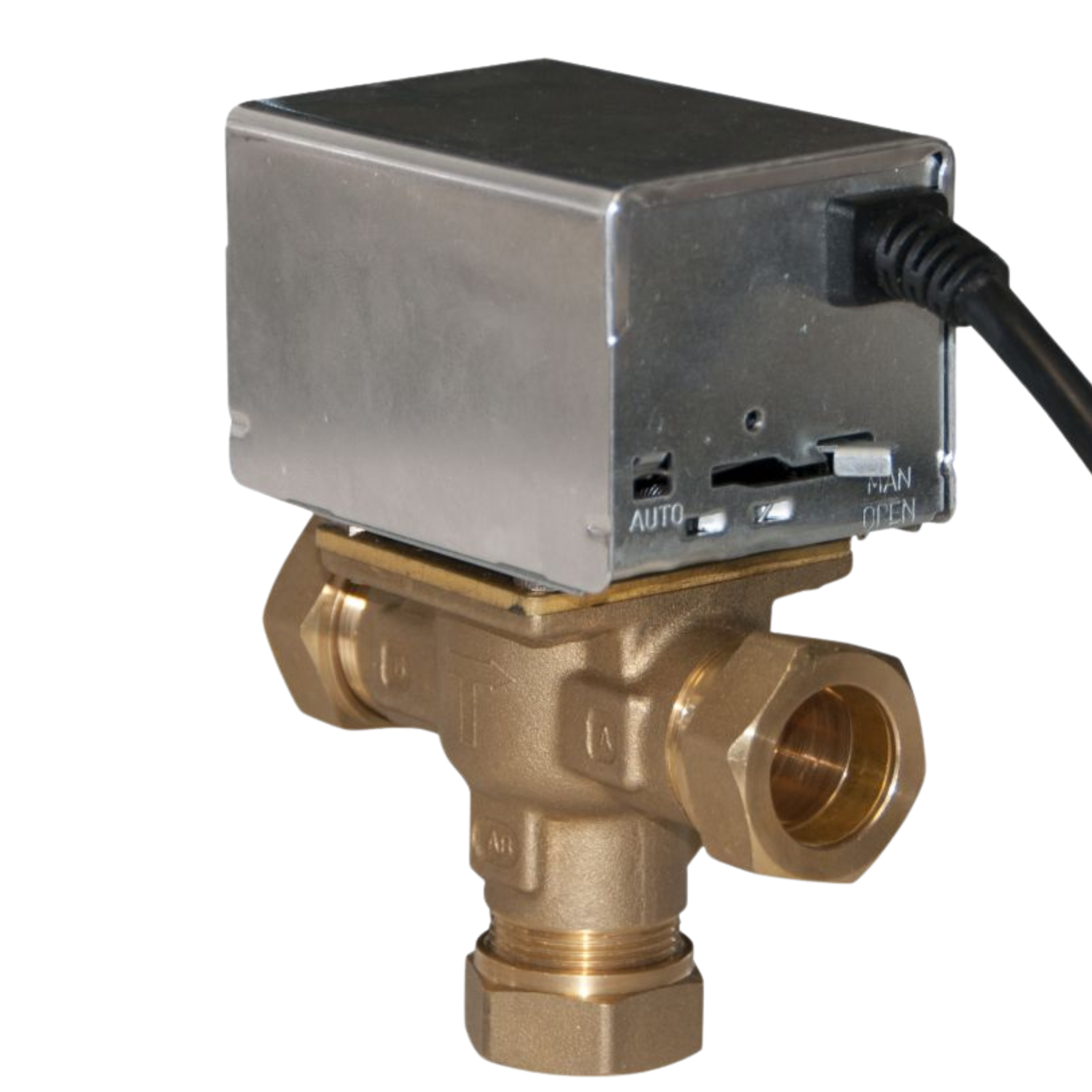 Image of Neomitis 22mm 3 Port Motorised Mid-Position Valve