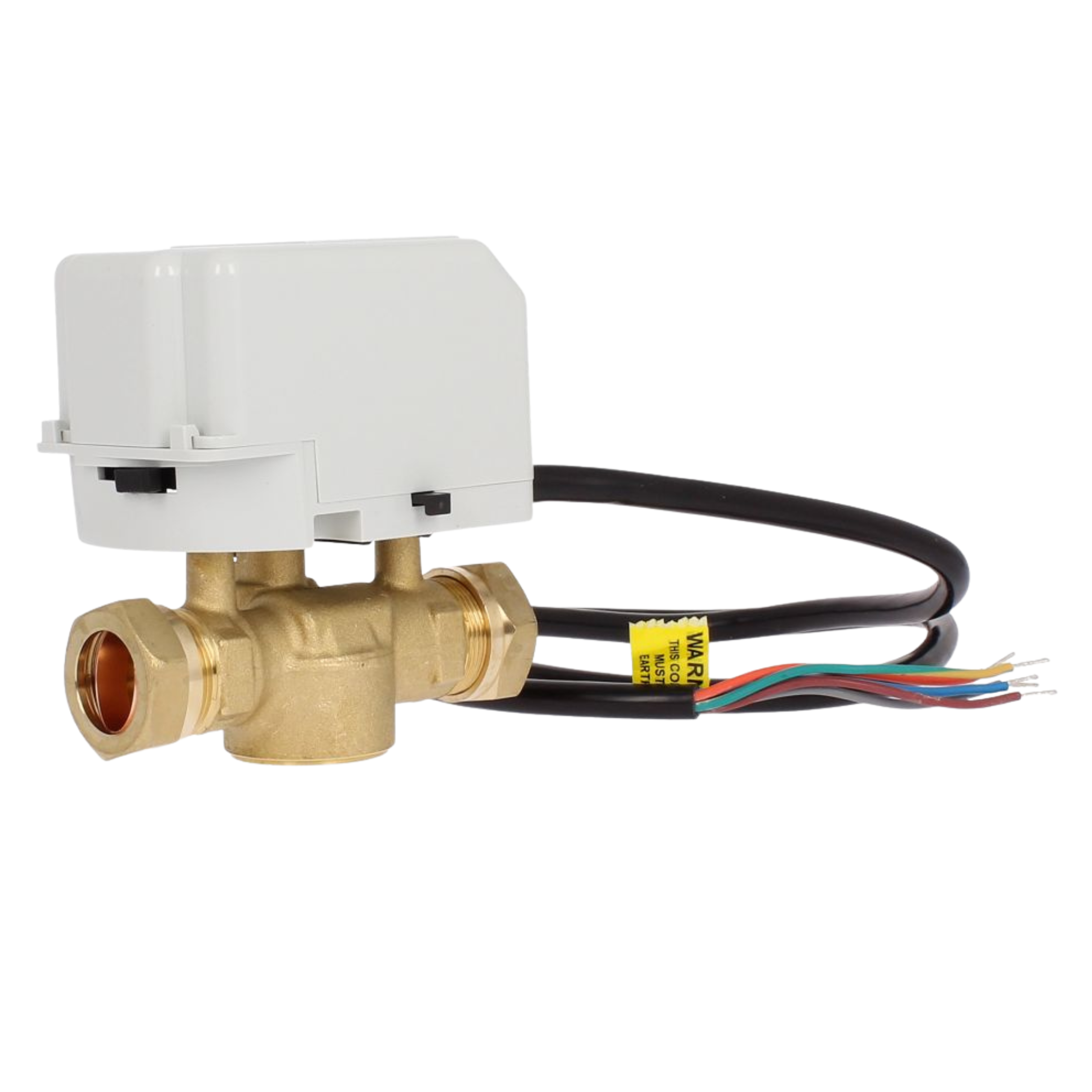 Image of 22mm Motorised 2 Port Zone Valve & Snap-On Actuator Drayton