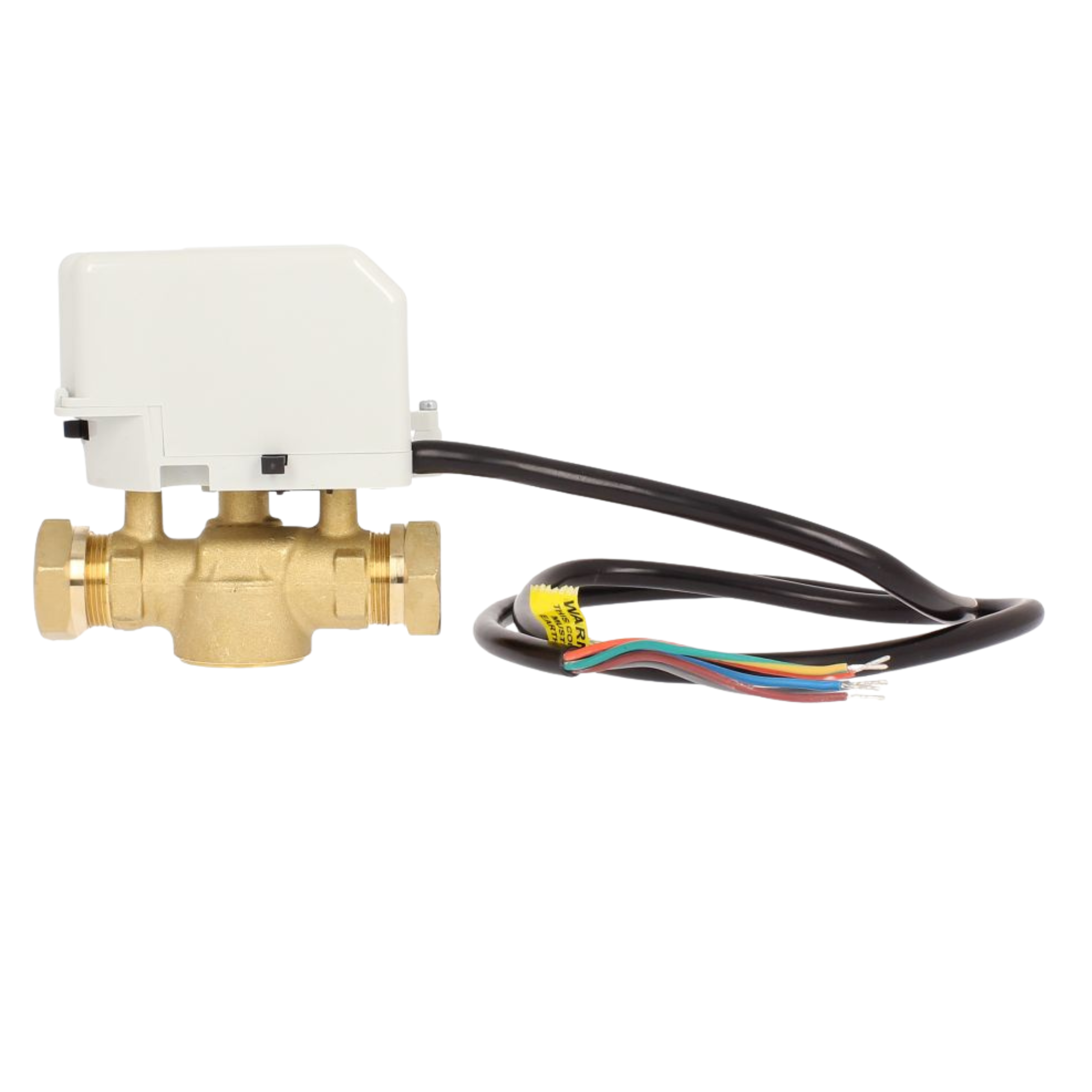 Image of Drayton 22mm Motorised 2 Port Zone Valve & Snap-On Actuator (5 Wire SPST Switch)