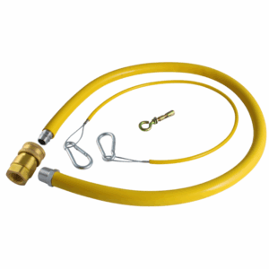 Quick Release Catering Hose 1000mm x 1/2" Yellow Cover