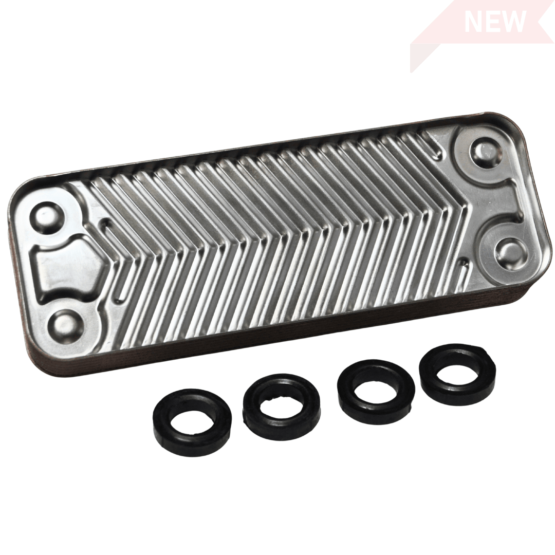 Baxi 248046 (Use 7225724) Heat Exchanger DHW (10 Plates)