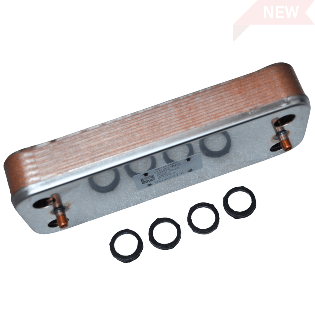 D001060234 Plate Heat Exchanger (24 kW) for Compact C24, Hydroline B24