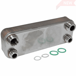 Vaillant 064946 DHW Heat Exchanger – Replacement for Combi Compact & VCW Boilers