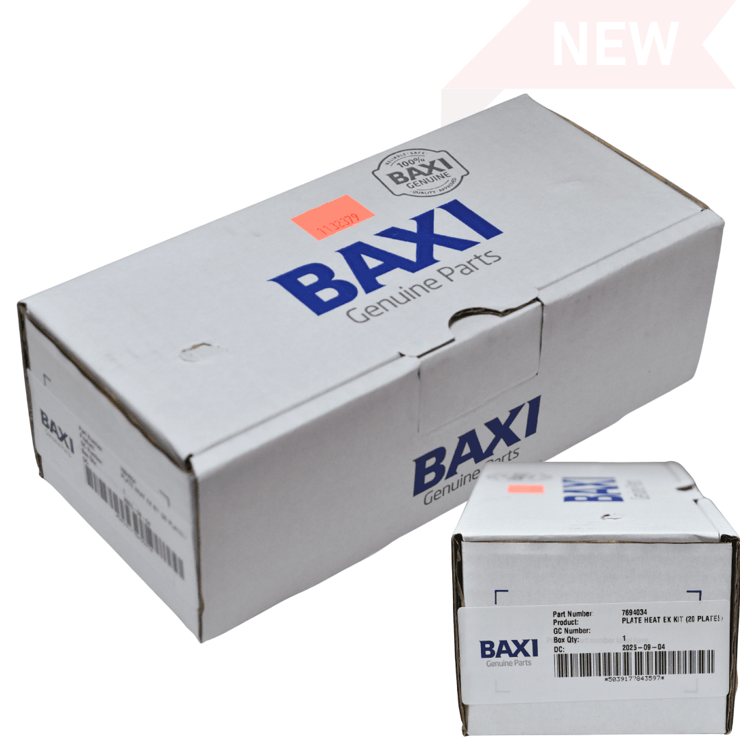 Baxi 7694034 Plate Heat Exchanger 20 Plate Kit – Combi Boilers - Image 2