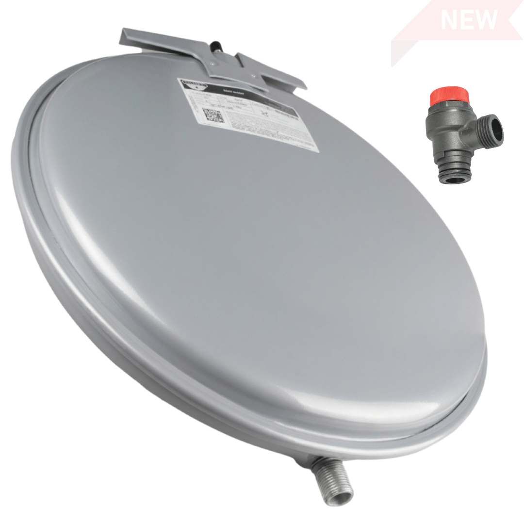 Vokera 20187349 8L Expansion Vessel with PRV