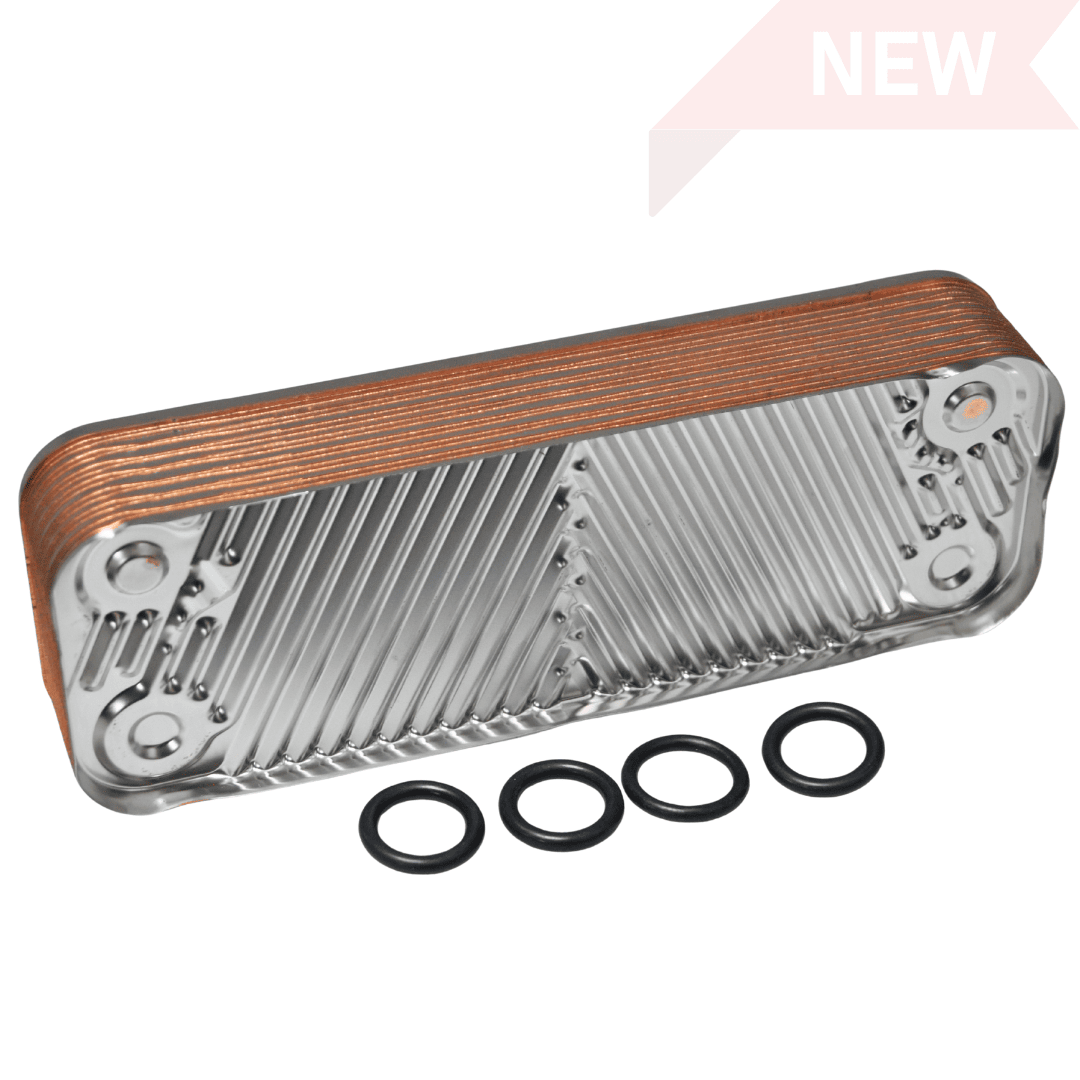 Remeha 720544401 heat exchanger for Avanta Exclusive 28C and Avanta Plus Combi/Eco models